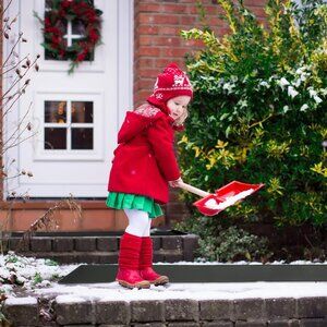 Baquler 1Pc 13IN x 25FT Heated Snow Melting Mat for Roof, Driveways, and Walkway